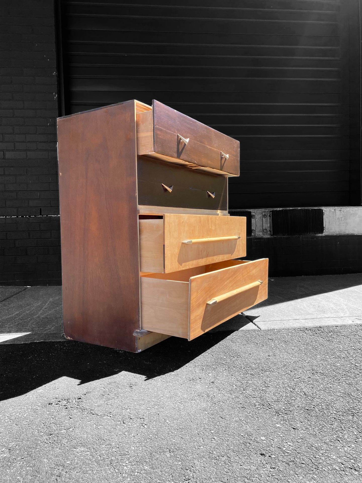 Reimagined MCM Solid Wood Dresser