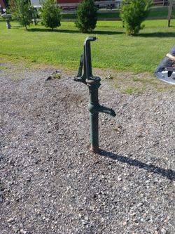 Antique pump