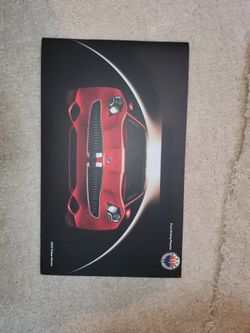 Fisker Karma 2012 Original Dealer Brochure