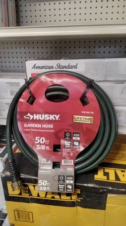 HUSKY GARDEN HOSE 50FT 5/8 IN DIAMETER