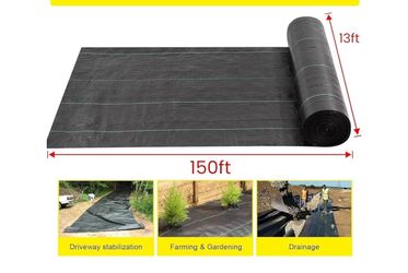 Driveway Fabric, 13x150 ft Road Fabric Commercial Weed Barrier Fabric, Landscape Fabric Heavy Duty 3.5OZ French Drain Fabric for Erosion Control,Lands