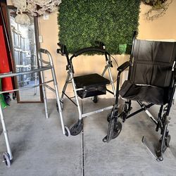Wheelchair walker bundle (rainbow and cactus)