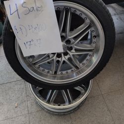 Tenzor 17x7.  Complete Set  4x100