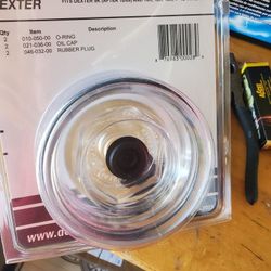 Dexter oil cap/dust cover