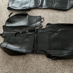 Mustang real premium leather car seats