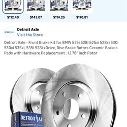 BMW Front Rotors