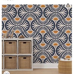 One roll of 24 x 36 peel and stick wallpaper/contact paper