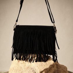 Fringe Crossbody Bag