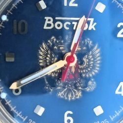 Vostok komandirskie wrist watches (Russian Air Force and Army Issue)