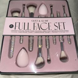 Glitz & Glam Bling Makeup Brushes 