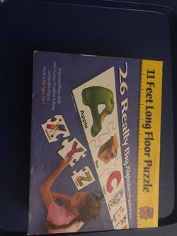 ABC floor puzzle new