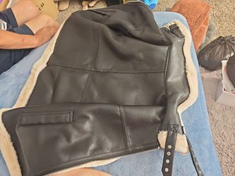 Leather jacket