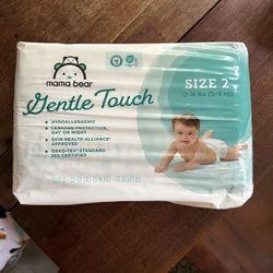 Diapers (size 2) 