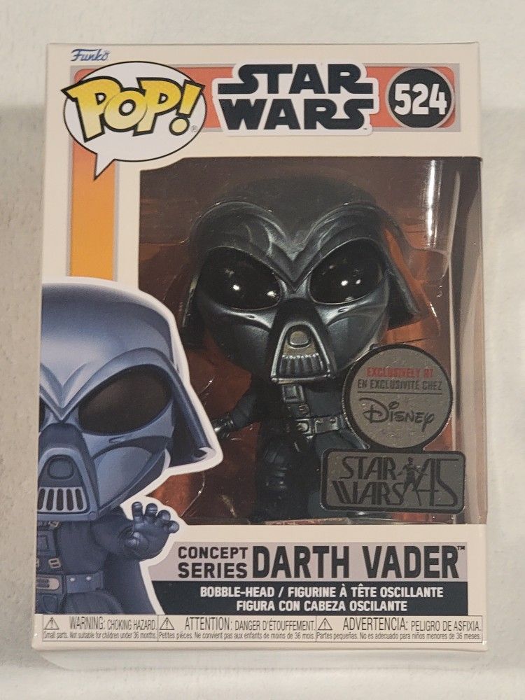 Funko Pop! 524 Darth Vader Concept Series Star Wars Disney Exclusive