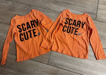 Girls Halloween Shirts - 4t & 5t