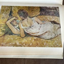Toulouse-Lautrec Book - FIRST EDITION 1956 - Tipped-in Pages