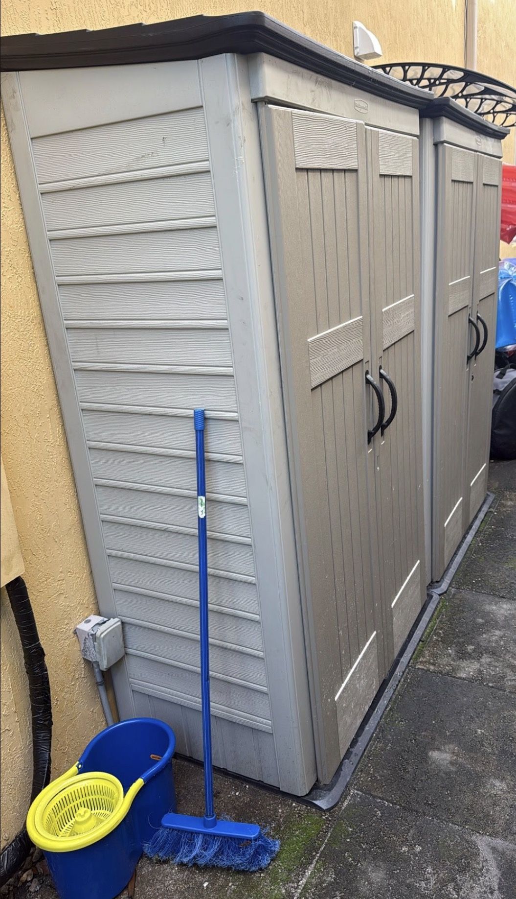 2 Outdoor Storage Shed