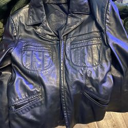 Vintage Leather warehouse jacket