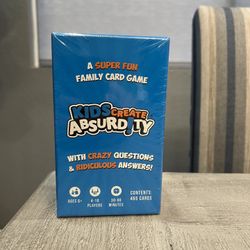 Kids Create Absurdity Family Card Game 