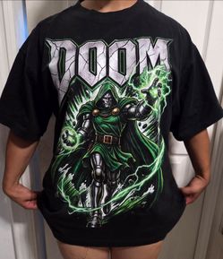 Doctor Doom Graphic T-Shirt Oversized