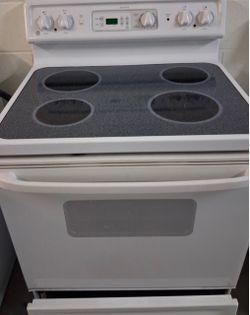 White stove