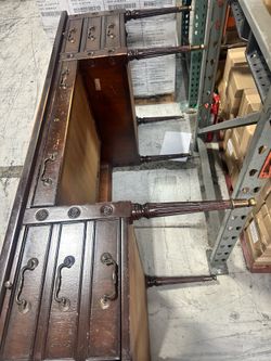 ANTIQUE Solid Wood Desk – 72" x 36" – Great Condition