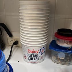 16. 48oz buckets with lids 