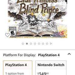 The Liar Princess And The Blind Prince Nintendo Switch 