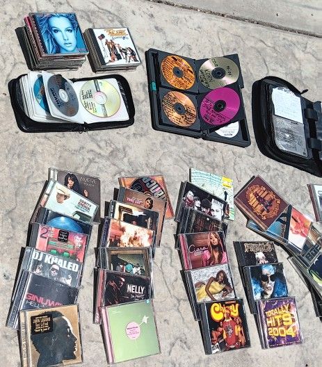 Amazing Music Collection 200+ CD's Hip-Hop, Rock, Etc!