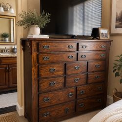 Solid Wood Rustic Dresser / Chest –MSRP $599