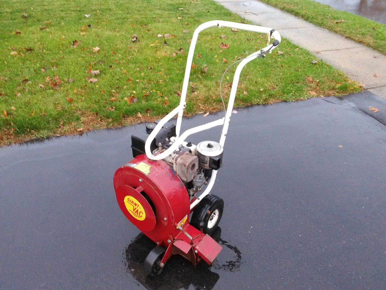 Giant vac 8hp leaf cheap blower