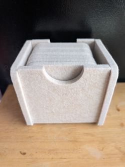 Felt coasters