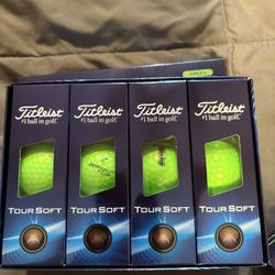 Titleist Tour Soft (Green) Golf Balls