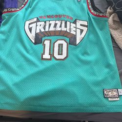 Mike Bibby Grizzlies Jersey