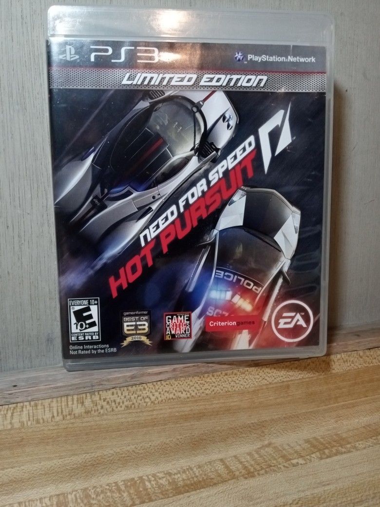 PS3 Need For Speed Hot Pursuit
