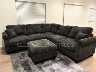 New black sectional
