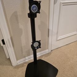 Dual Monitor Vertical Table Stand
