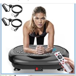 New Vibration Plate Exercise Machine - Power Vibrating Plate for Lymphatic Drainage,Whole Body Workout Machine for Women Weight Loss Home Fitness,