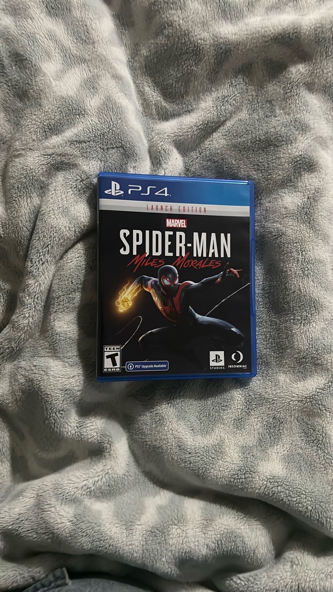 spider man miles morales ps4 game disc