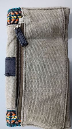 Roxy colorful canvas wallet clutch