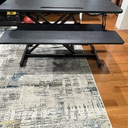 Black Standing Desk 