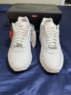 Supreme x Nike Air Max 1 ‘87 SP ‘Triple White’ US Mens 10