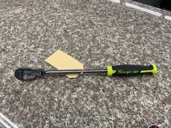 SNAP-ON 3/8-inch drive, long handle, flex-head ratchet