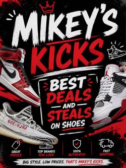 Hey there new to the shoe game come shop!