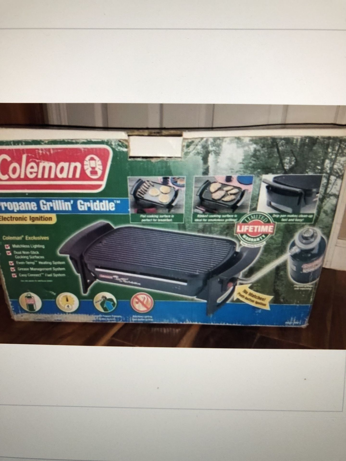 Coleman Propane Grillin’ Griddle Camping Stove