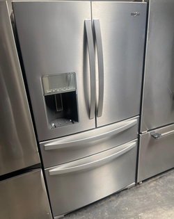 Deal: Whirlpool French Door w/ Drawer Freezer – Stainless, Ice/Water