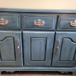 Blue Dresser 