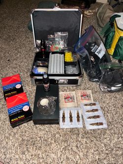 Tattoo Kit with Case and Supplies