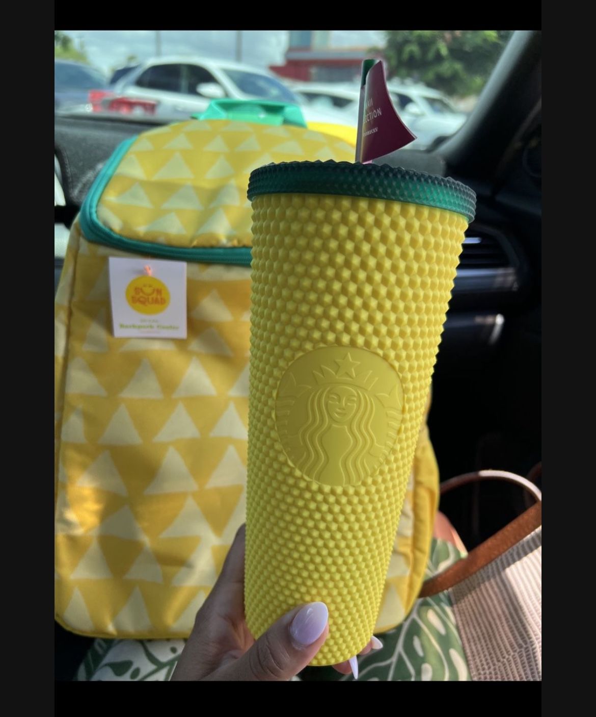 Only Sold In Hawaii Starbucks Pineapple Tumbler 