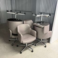 OFS conference chair with wheels - 6 available  